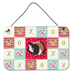 CK5433DS812 8 x 12 in. Sheba Guinea Pig Love Wall or Door Hanging Prints