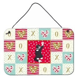 CK5736DS812 8 x 12 in. American Polydactyl Cat Love Wall or Door Hanging Prints