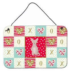 CK5770DS812 8 x 12 in. Minskin Cat Love Wall or Door Hanging Prints