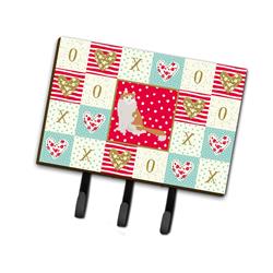 6 x 2 x 9 in. American Curl Cat Love Leash or Key Holder