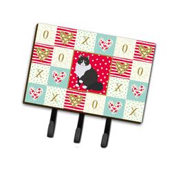 6 x 2 x 9 in. Siberian Forest Cat Love Leash or Key Holder
