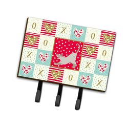 6 x 2 x 9 in. Thai Lilac Cat Love Leash or Key Holder
