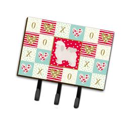 6 x 2 x 9 in. Bolognese Love Leash or Key Holder