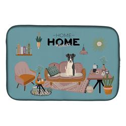 14 x 21 in. Smooth Fox Terrier Sweet Home Dish Drying Mat