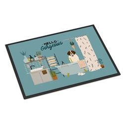 CK7449JMAT 24 x 36 in. Moscow Watchdog in Bathtub Indoor or Outdoor Mat