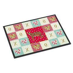 Picture of Carolines Treasures CK5695MAT 18 x 27 in. Savannah No.1 Cat Love Indoor or Outdoor Mat