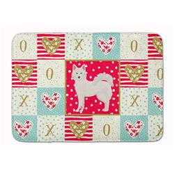 CK5826RUG 19 x 27 in. Danish Spitz Love Machine Washable Memory Foam Mat