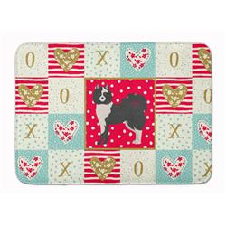 19 x 27 in. Elo Dog No.2 Love Machine Washable Memory Foam Mat