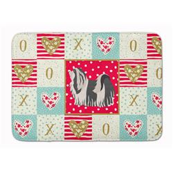19 x 27 in. Havanese No.1 Love Machine Washable Memory Foam Mat