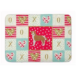 19 x 27 in. Kromfohrlander Love Machine Washable Memory Foam Mat