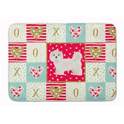 19 x 27 in. Kyi-Leo Love Machine Washable Memory Foam Mat