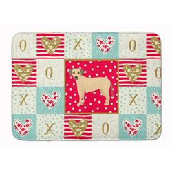 19 x 27 in. Sato Dog Love Machine Washable Memory Foam Mat