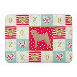 19 x 27 in. Shar Pei No.2 Love Machine Washable Memory Foam Mat