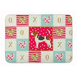 CK5909RUG 19 x 27 in. Beagle Love Machine Washable Memory Foam Mat