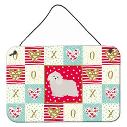 CK5824DS812 8 x 12 in. Coton De Tulear No.2 Love Wall or Door Hanging Prints