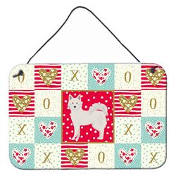 CK5826DS812 8 x 12 in. Danish Spitz Love Wall or Door Hanging Prints