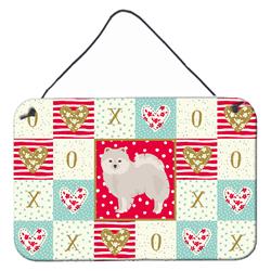 CK5850DS812 8 x 12 in. Japanese Spitz Love Wall or Door Hanging Prints