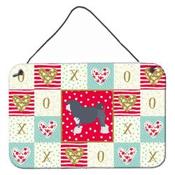 CK5858DS812 8 x 12 in. Lowchen Little Lion Dog No.1 Love Wall or Door Hanging Prints