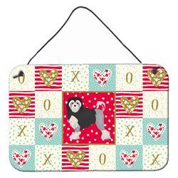CK5859DS812 8 x 12 in. Lowchen Little Lion Dog No.2 Love Wall or Door Hanging Prints