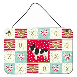 CK5929DS812 8 x 12 in. French Bulldog Love Wall or Door Hanging Prints