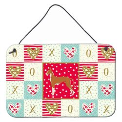 CK5935DS812 8 x 12 in. Ibizan Hound Love Wall or Door Hanging Prints