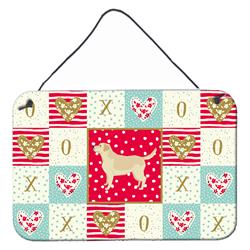 8 x 12 in. Labrador Retriever Love Wall or Door Hanging Prints
