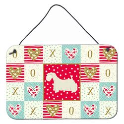 8 x 12 in. Sealyham Terrier Love Wall or Door Hanging Prints