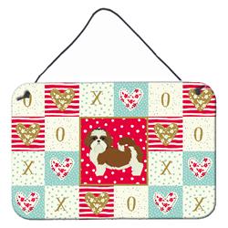 8 x 12 in. Shih Tzu Love Wall or Door Hanging Prints
