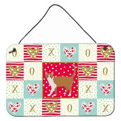 CK5565DS812 8 x 12 in. Brazilian Shorthair Cat Love Wall or Door Hanging Prints