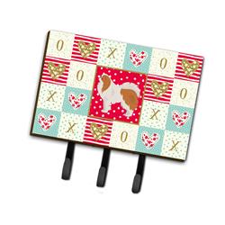 Picture of Carolines Treasures CK5848TH68 6 x 2 x 9 in. Japanese Chin No.1 Love Leash or Key Holder