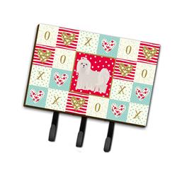 CK5861TH68 6 x 2 x 9 in. Maltese Love Leash or Key Holder