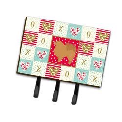 6 x 2 x 9 in. Pomeranian No.1 Love Leash or Key Holder