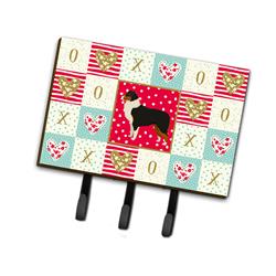 6 x 2 x 9 in. Australian Shepherd Love Leash or Key Holder
