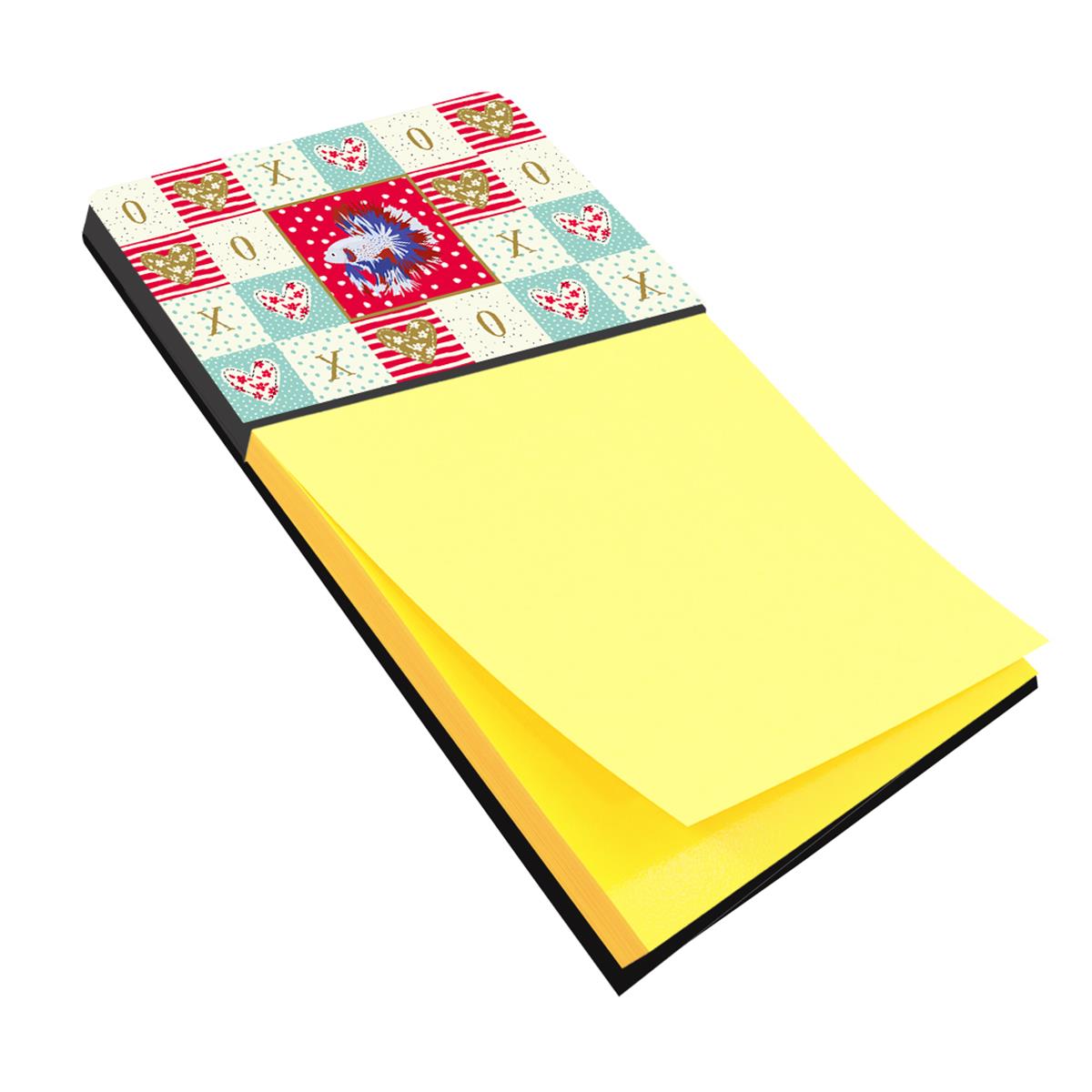 CK5483SN 3 x 3 in. Comb Tail Betta Love Sticky Note Holder
