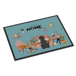 CK7902MAT 18 x 27 in. Black Labrador Sweet Home Indoor or Outdoor Mat