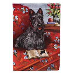28 x 0.01 x 40 in. Scottie Lil Einstein Canvas House Flag