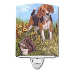 6 x 4 in. Beagle Hunter Hunted Ceramic Night Light