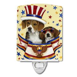 6 x 4 in. Beagle USA Ceramic Night Light