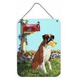 12 x 16 in. Boxer Got Mail Wall or Door Hanging Prints