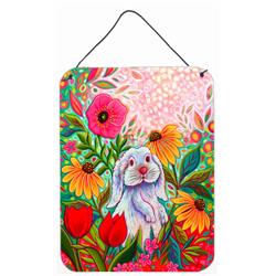 12 x 16 in. Little Spring Hippity Hop Easter Wall or Door Hanging Prints