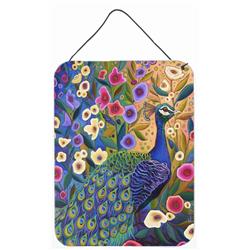 12 x 16 in. Peacock Portrait Wall or Door Hanging Prints