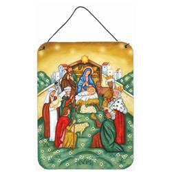 12 x 16 in. Nativity a Saviour is Born Wall or Door Hanging Prints