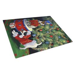 Jack Russell Christmas My Gift Glass Cutting Board - Large