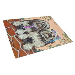 Lowchen Glass Cutting Board - Large