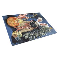 Pug for All Seasons Glass Cutting Board - Large
