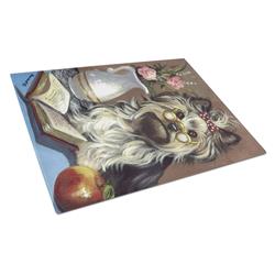 Yorkie Teachers Pet Glass Cutting Board - Large