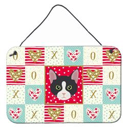 8 x 12 in. American Polydactyl Cat Love Wall or Door Hanging Prints