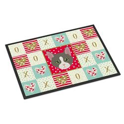 CK5092JMAT 24 x 36 in. Brazilian Shorthair Cat Love Indoor or Outdoor Mat