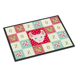CK5113JMAT 24 x 36 in. Dwelf Cat Love Indoor or Outdoor Mat