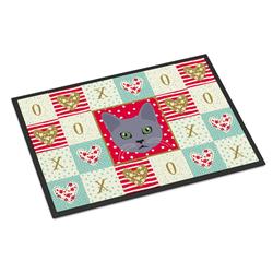 CK5124JMAT 24 x 36 in. Korat Cat Love Indoor or Outdoor Mat